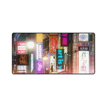 Load image into Gallery viewer, Japanese neon Mouse Pad (Desk Mat)
