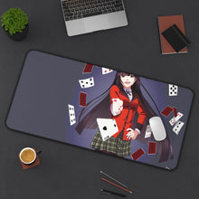 Load image into Gallery viewer, Kakegurui Yumeko Jabami Mouse Pad (Desk Mat) On Desk
