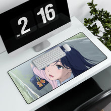 Load image into Gallery viewer, Anime Girl Mouse Pad (Desk Mat) With Laptop
