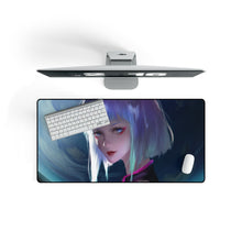 Load image into Gallery viewer, Cyberpunk: Edgerunners Mouse Pad (Desk Mat) On Desk
