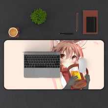 Load image into Gallery viewer, Is It Wrong To Try To Pick Up Girls In A Dungeon? Mouse Pad (Desk Mat) With Laptop
