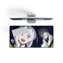 Load image into Gallery viewer, Knight's &amp; Magic Mouse Pad (Desk Mat) On Desk
