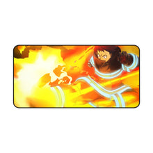 Load image into Gallery viewer, Fire Force Shinra Kusakabe Mouse Pad (Desk Mat)
