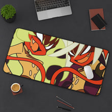 Load image into Gallery viewer, Panty &amp; Stocking with Garterbelt Panty Stocking With Garterbelt Mouse Pad (Desk Mat) On Desk
