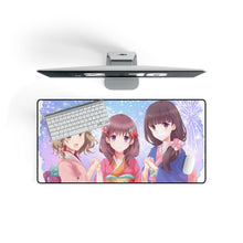 Load image into Gallery viewer, Anime Just Because! Mouse Pad (Desk Mat) On Desk
