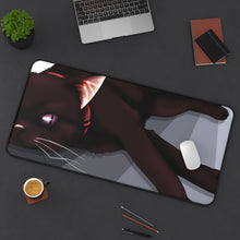 Load image into Gallery viewer, Darker than Black - Mao Mouse Pad (Desk Mat) On Desk
