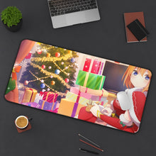 Load image into Gallery viewer, Yotsuba Nakano Christmas Mouse Pad (Desk Mat) On Desk

