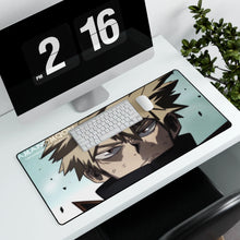 Load image into Gallery viewer, My Hero Academia Katsuki Bakugou Mouse Pad (Desk Mat) With Laptop
