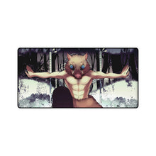 Load image into Gallery viewer, Inosuke Hashibira, Kimetsu no Yaiba, Mouse Pad (Desk Mat)
