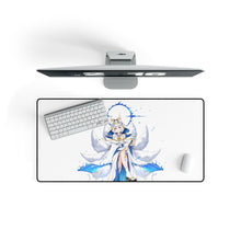 Load image into Gallery viewer, Anime Girl Mouse Pad (Desk Mat) On Desk
