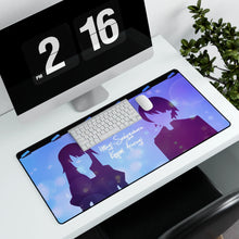 Load image into Gallery viewer, Monogatari (Series) Mouse Pad (Desk Mat) With Laptop
