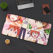 Load image into Gallery viewer, To Love-Ru Mouse Pad (Desk Mat) On Desk
