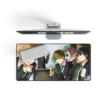 Load image into Gallery viewer, Free! Rin Matsuoka, Makoto Tachibana, Haruka Nanase, Nagisa Hazuki Mouse Pad (Desk Mat) On Desk
