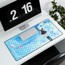 Load image into Gallery viewer, Nekketsu Inou Bukatsu-tan Trigger Kiss Mouse Pad (Desk Mat) With Laptop

