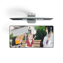 Load image into Gallery viewer, Naruto,Sakura and Sasuke Mouse Pad (Desk Mat) On Desk
