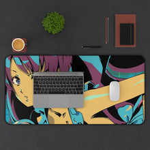 Load image into Gallery viewer, Monogatari (Series) Mouse Pad (Desk Mat) With Laptop
