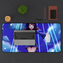 Load image into Gallery viewer, Little Witch Academia Atsuko Kagari, Computer Keyboard Pad Mouse Pad (Desk Mat) With Laptop
