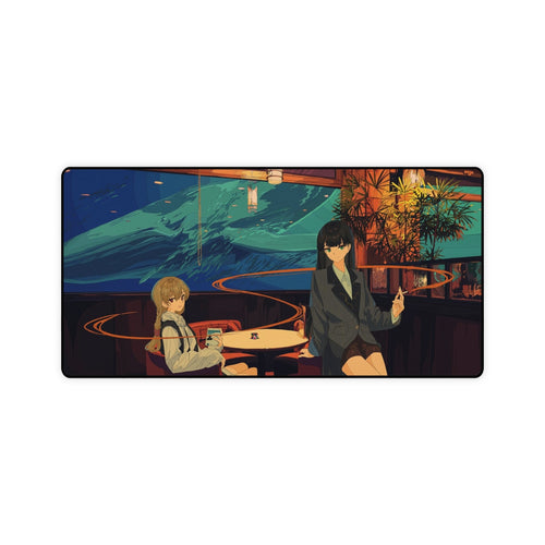 Anime Girl Mouse Pad (Desk Mat)