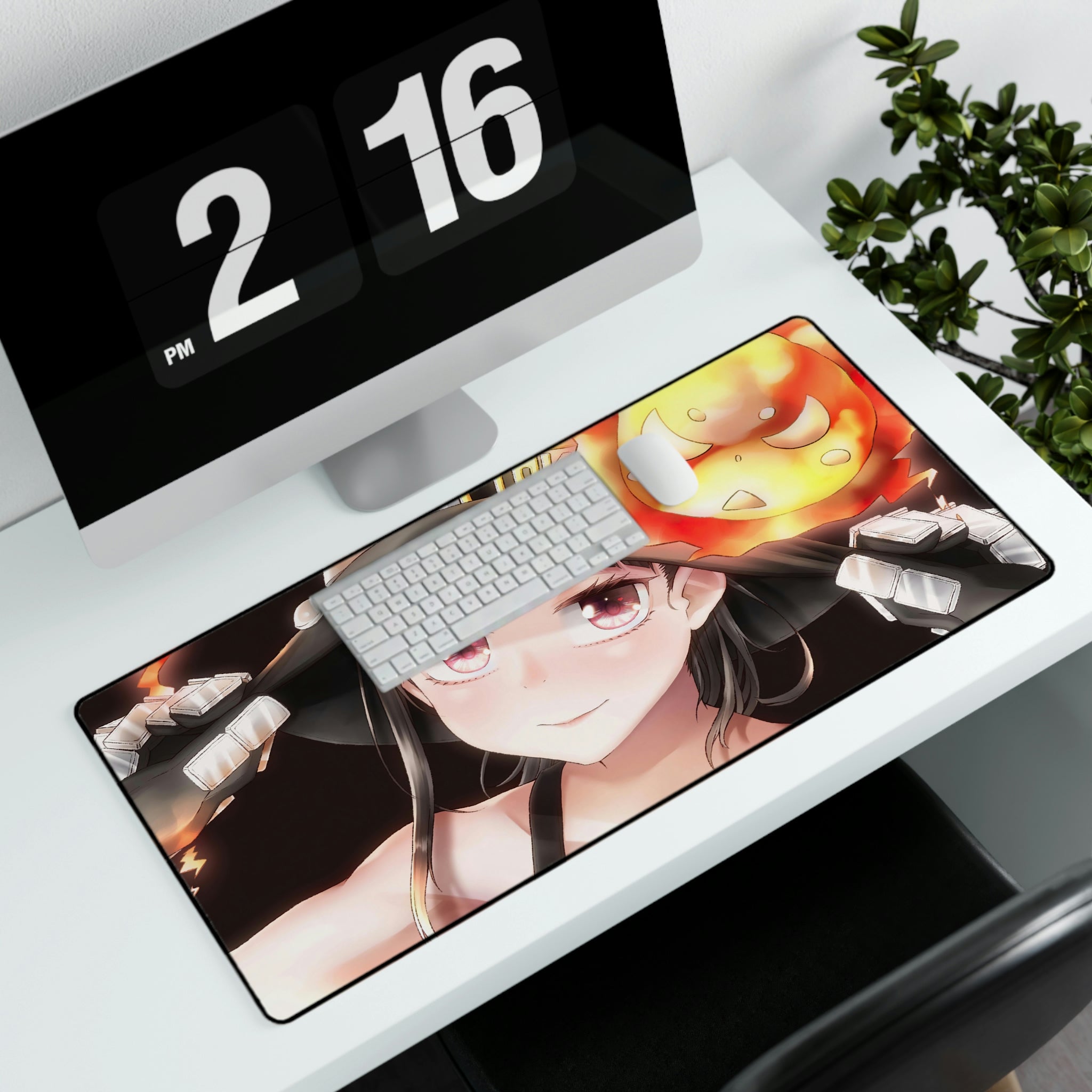 Maki Oze, Fireball, Fire Force, Anime, Mouse Pad (Desk Mat) – Anime ...