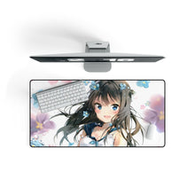 Load image into Gallery viewer, Anime Girl Mouse Pad (Desk Mat) On Desk
