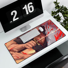 Load image into Gallery viewer, Gintama Gintoki Sakata Mouse Pad (Desk Mat) With Laptop
