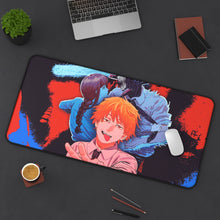 Load image into Gallery viewer, Chainsaw Man Mouse Pad (Desk Mat) On Desk
