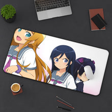 Load image into Gallery viewer, Oreimo Kirino Kousaka, Ayase Aragaki Mouse Pad (Desk Mat) On Desk
