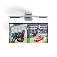 Load image into Gallery viewer, Memory Defrag - School Uniform Banner Mouse Pad (Desk Mat)
