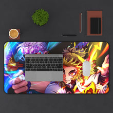 Load image into Gallery viewer, Demon Slayer: Kimetsu No Yaiba Mouse Pad (Desk Mat) With Laptop
