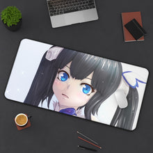 Load image into Gallery viewer, Is It Wrong To Try To Pick Up Girls In A Dungeon? Mouse Pad (Desk Mat) On Desk
