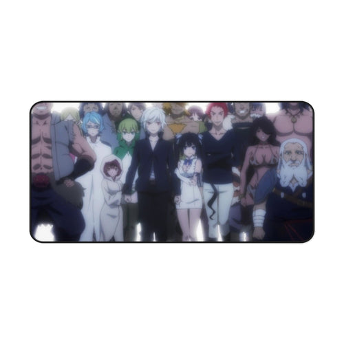 Dungeon Ni Deai Wo Motomeru Noha Machigatteiru Darou Ka Mouse Pad (Desk Mat)