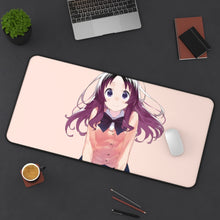 Load image into Gallery viewer, Oute Keika Tori! Mouse Pad (Desk Mat) On Desk
