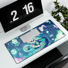 Load image into Gallery viewer, Anime Girl Mouse Pad (Desk Mat) With Laptop
