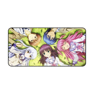 Angel Beats! Kanade Tachibana, Yuri Nakamura, Yuzuru Otonashi, Hinata Hideki, Yui Mouse Pad (Desk Mat)