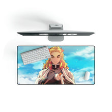 Load image into Gallery viewer, Kyojuro Rengoku, Kimetsu no Yaiba, Mouse Pad (Desk Mat)
