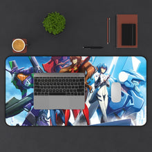 Load image into Gallery viewer, Neon Genesis Evangelion Shinji Ikari, Rei Ayanami Mouse Pad (Desk Mat) With Laptop
