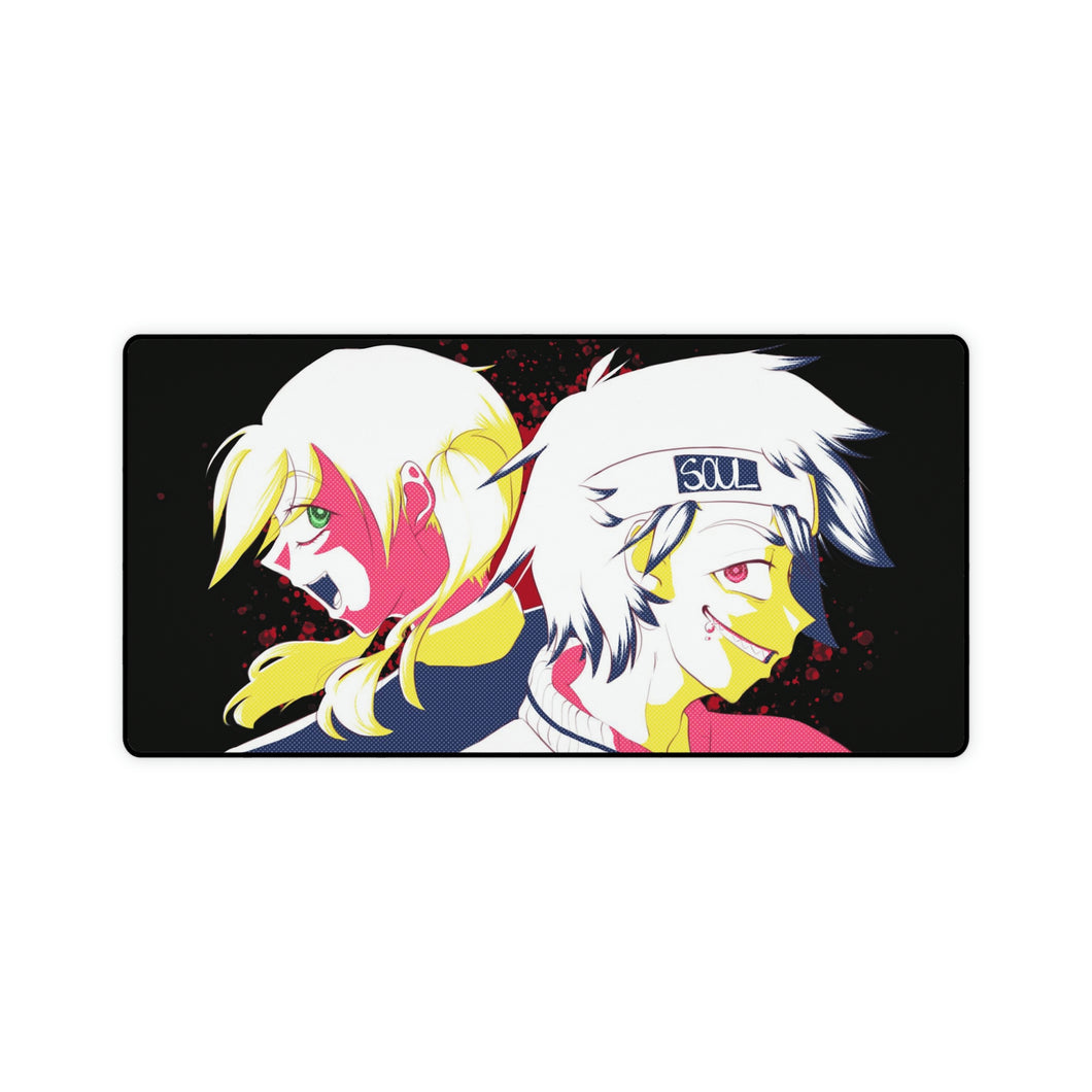 Maka and Soul Eater Mouse Pad (Desk Mat)