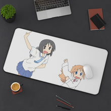Load image into Gallery viewer, Nichijō Mouse Pad (Desk Mat) On Desk
