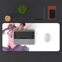 Load image into Gallery viewer, Monogatari (Series) Mouse Pad (Desk Mat) With Laptop

