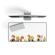 Load image into Gallery viewer, Fairy Tail Natsu Dragneel, Lucy Heartfilia Mouse Pad (Desk Mat) On Desk

