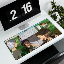 Load image into Gallery viewer, My Hero Academia Katsuki Bakugou, Tenya Iida, Tsuyu Asui Mouse Pad (Desk Mat) With Laptop
