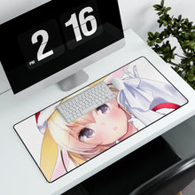 Load image into Gallery viewer, Anime Kemono Friends Mouse Pad (Desk Mat) With Laptop
