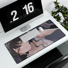 Load image into Gallery viewer, Anime Girl Mouse Pad (Desk Mat) With Laptop
