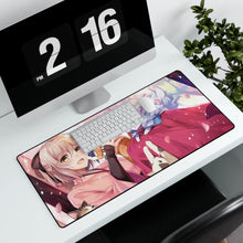Load image into Gallery viewer, Fate/Grand Order Saber, Sakura Saber Mouse Pad (Desk Mat) With Laptop
