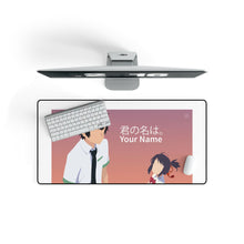 Load image into Gallery viewer, Kimi No Na Wa (Your Name.) Flat Illustration Mouse Pad (Desk Mat)
