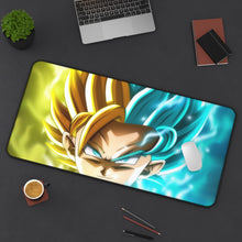 Load image into Gallery viewer, Caulifla, Goku Mouse Pad (Desk Mat) On Desk
