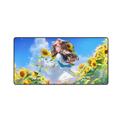 Anime Girl Mouse Pad (Desk Mat)