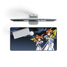 Load image into Gallery viewer, Magical Girl Lyrical Nanoha Mouse Pad (Desk Mat) On Desk
