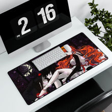 Load image into Gallery viewer, Inoue Orihime and Ulquiorra Shiffer Mouse Pad (Desk Mat) With Laptop
