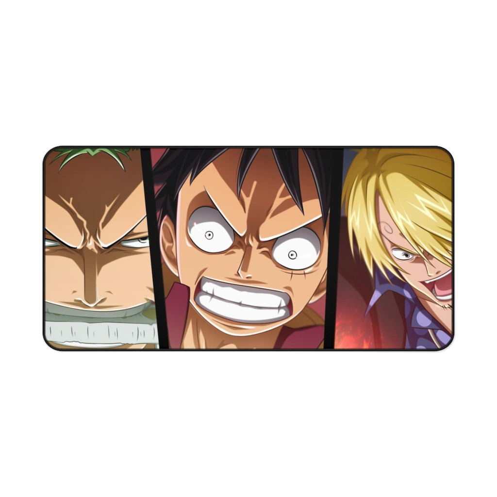 Zoro,Luffy and Sanji Mouse Pad (Desk Mat)